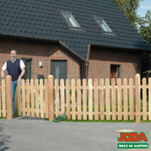 JODA Holsteinzaun >95< natur Doppeltor
