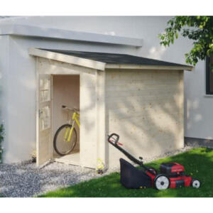 JODA Blockhaus Anbauschuppen, 28 mm Fichte