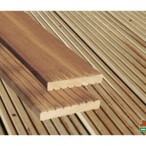 JODA Bangkirai Terrassendiele Kombiprofil 25x145 mm
