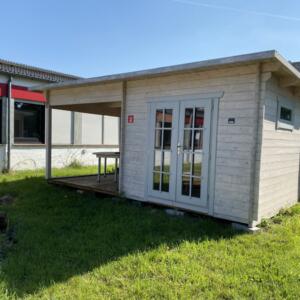 Ausstellungshaus Nr. 6: Relax Lounge 5,9 x 3,0 m