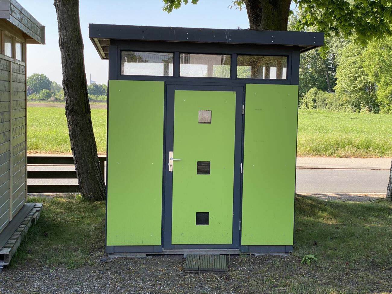 Ausstellungshaus Nr. 18: Quadro A+HPL 2,1 x 2,1 m