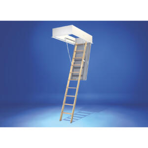 Wellhöfer Bodentreppe GutHolz mit WärmeSchutz WS3D Deckenöffnung 110x60