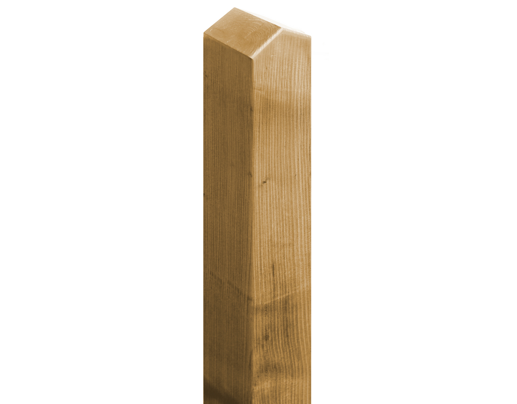 Scheerer Komfort-Pfosten Spitzkopf 9x9cm 1,90m