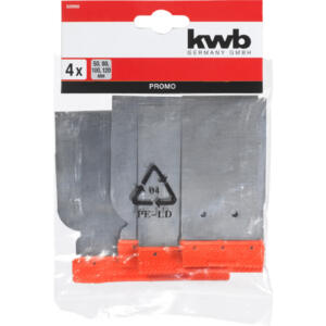 KWB Japan Spachtelsatz, 4-teilig (29990)