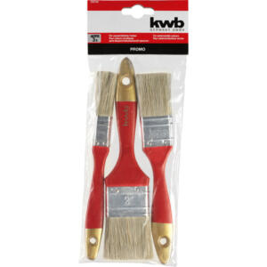 KWB Lasur- / Acryl Pinselset, 3-teilig