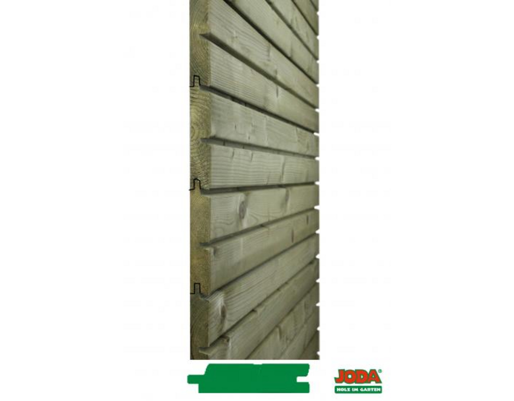 JODA 28x146 mm Fichte Doppelrhombusprofil