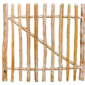 JODA Haselnuss Pforte Lattenabstand 7-8 cm