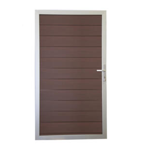 GroJa Solid Tor Walnuss DIN re/li 100x180cm