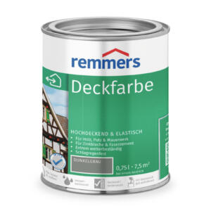 Remmers Deckfarbe Dunkelgrau 750 ml