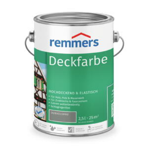 Remmers Deckfarbe Dunkelgrau 2,5 l