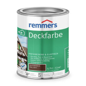 Remmers Deckfarbe Nussbraun 750 ml